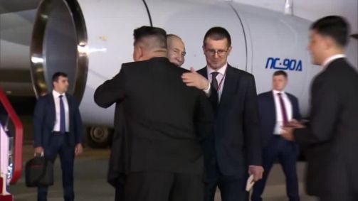 Vladimir Putin encontra Kim Jong-un na Coreia do Norte