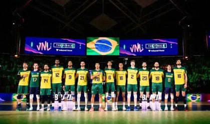 De virada, Brasil é superado pela Polônia e está fora da Liga das Nações de Vôlei