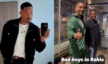 "Bad Boys in Bahia", diz o vídeo compartilhado por Will Smith