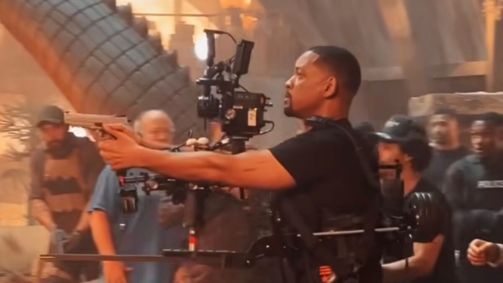 Print do vídeo publicado por Will Smith nas redes sociais
