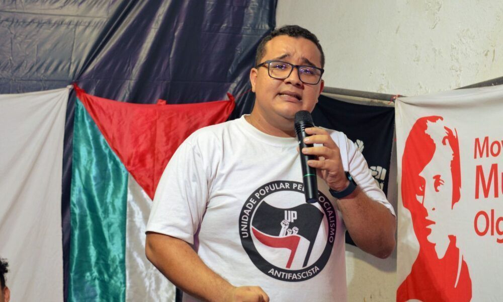 O candidato à Prefeitura de João Pessoa Yuri Ezequiel (UP) / Reprodução / Redes sociais