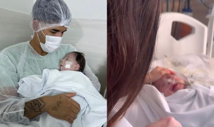 Desde que nasceu, Arthur teve alta apenas uma vez e um dia depois voltou ao hospital