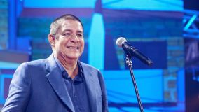 Zeca Pagodinho na gravação do show que comemora seus 40 anos de carreira