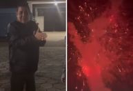 Zeca Pagodinho celebra nascimento de neto com fogos de artifício: "Viva"