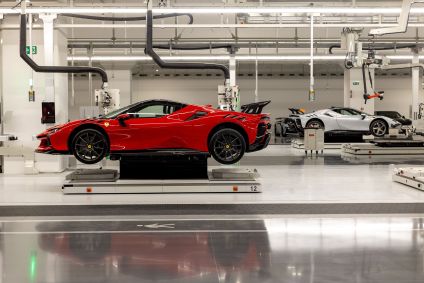 Nova fábrica da Ferrari