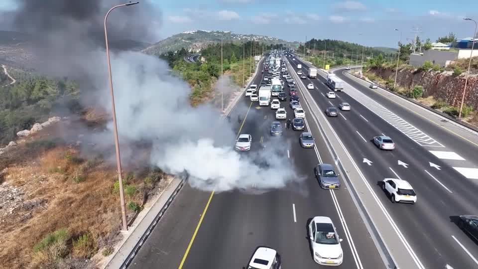 Israelis mark 9 months since Oct. 7 attack with protest roadblocks and memorials