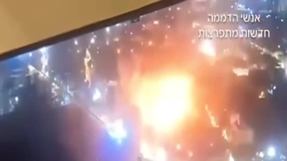 Explosão em Tel Aviv após susposto ataque