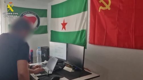 Polícia espanhola entra e realiza apreensões em local onde hackers agiam