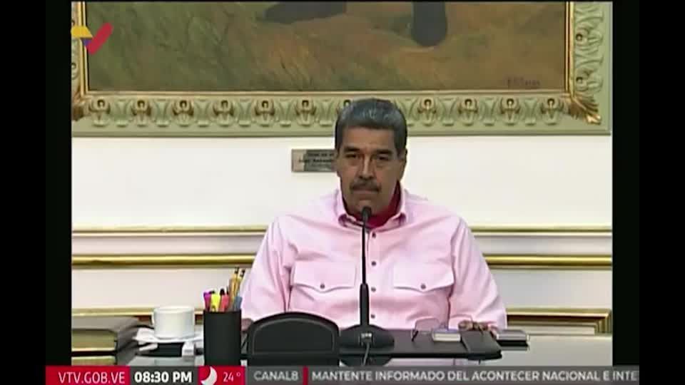 Venezuelan President says he knows how to deal with protests and 'defeat the violent'