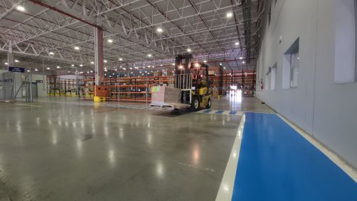 Terminal de cargas do aeroporto Salgado Filho, em Porto Alegre (RS)