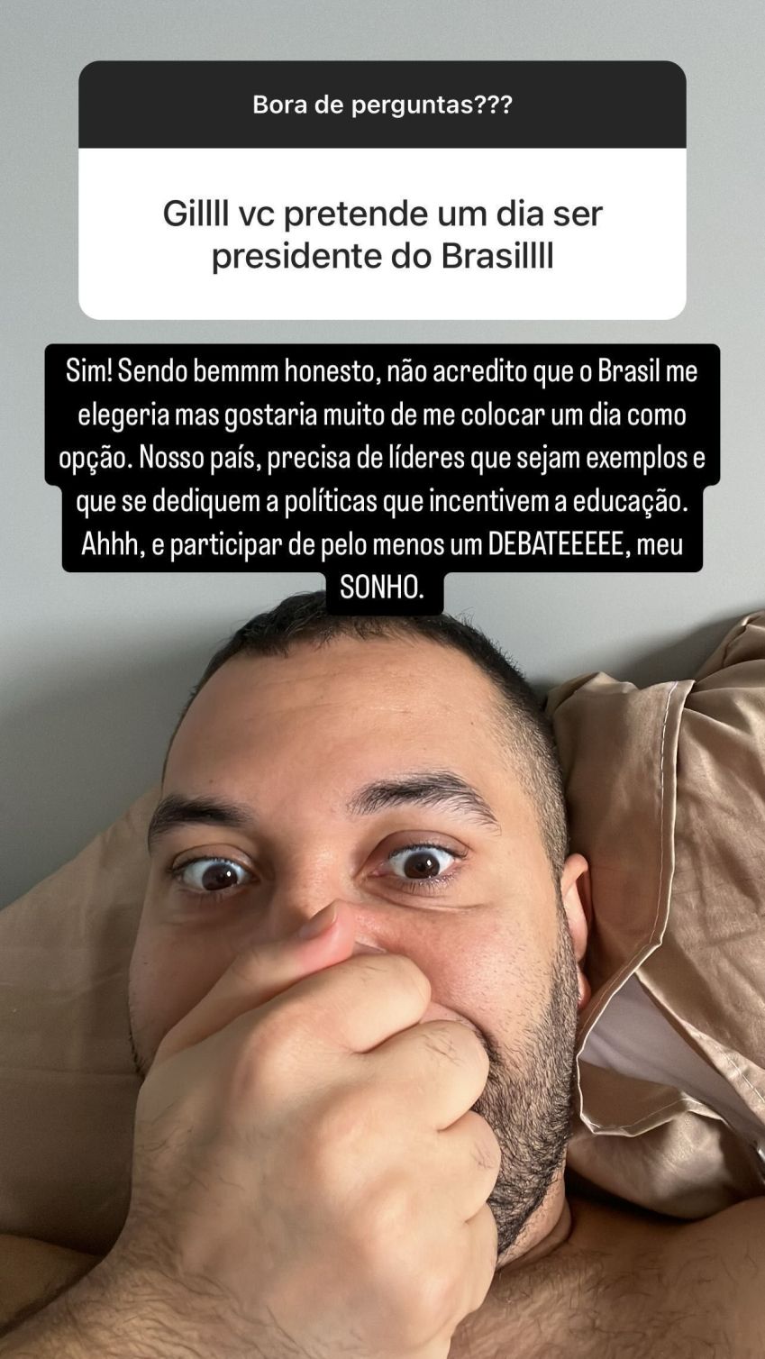 Publicação de Gil do Vigor no Instagram / Instagram/Gil do Vigor