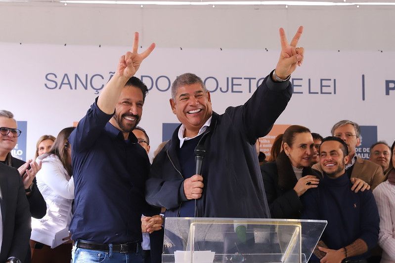 Prefeito de São Paulo, Ricardo Nunes, sanciona o PIU do Arco Jurubatuba, na Zona Sul de São Paulo.