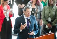 Haddad deve se encontrar com chefes das pastas econômicas dos EUA, Reino Unido e Indonésia