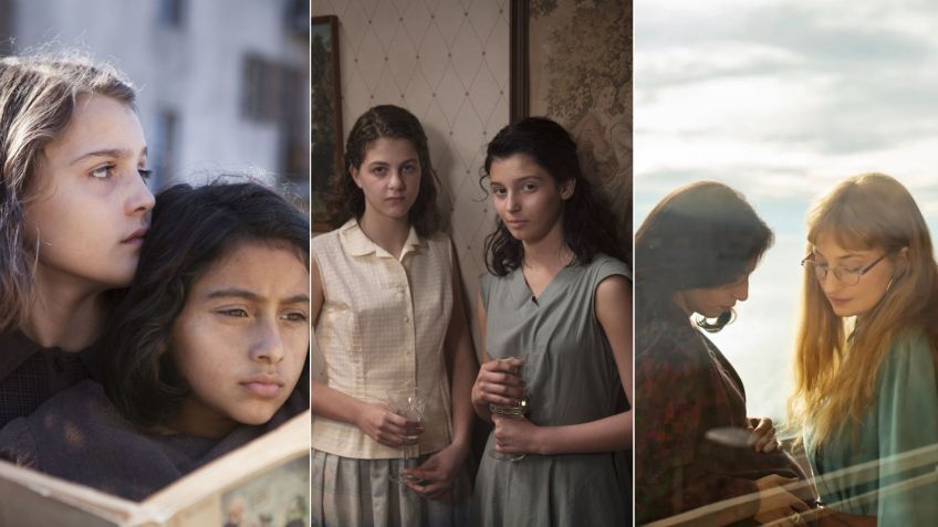 As atrizes principais de "A Amiga Genial" mudam ao decorrer das temporadas / Montagem CNN