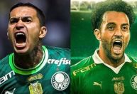 Ídolo se empolga com Dudu e Felipe Anderson juntos no Palmeiras; veja