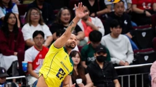 Alan, oposto da Seleção Brasileira