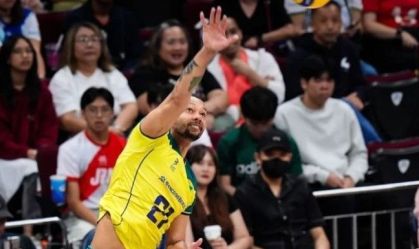 Alan, oposto da Seleção Brasileira