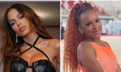 Anitta vibra com sua música em prova de Rebeca Andrade em Paris: "Bom demais"