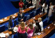 Senadoras querem emplacar candidatura feminina para sucessão de Pacheco