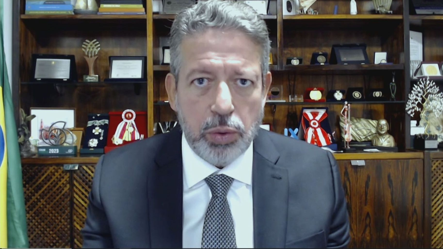 Presidente da Câmara dos Deputados, Arthur Lira (PP-AL), em entrevista à CNN