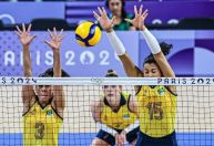 Vôlei feminino: Brasil atropela Quênia na estreia em Paris 2024