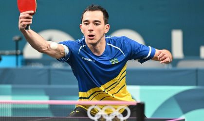 Hugo Calderano fará sua estreia nos Jogos Olímpicos de Paris 2024