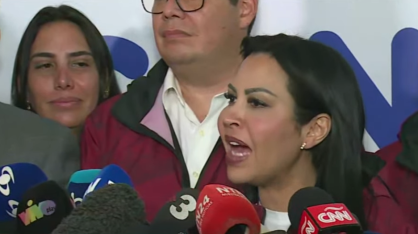 Delsa Solórzano, presidente do partido Encuentro Ciudadano