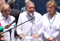 Edmundo González vota em eleição venezuelana