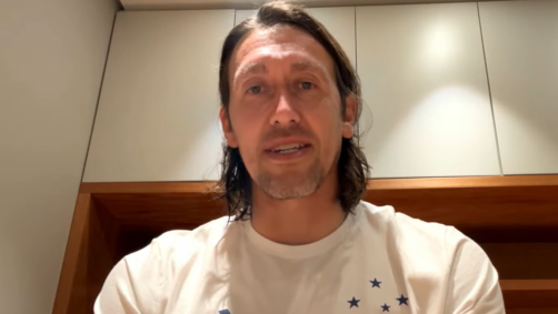 Cássio, goleiro do Cruzeiro, em entrevista a Itatiaia