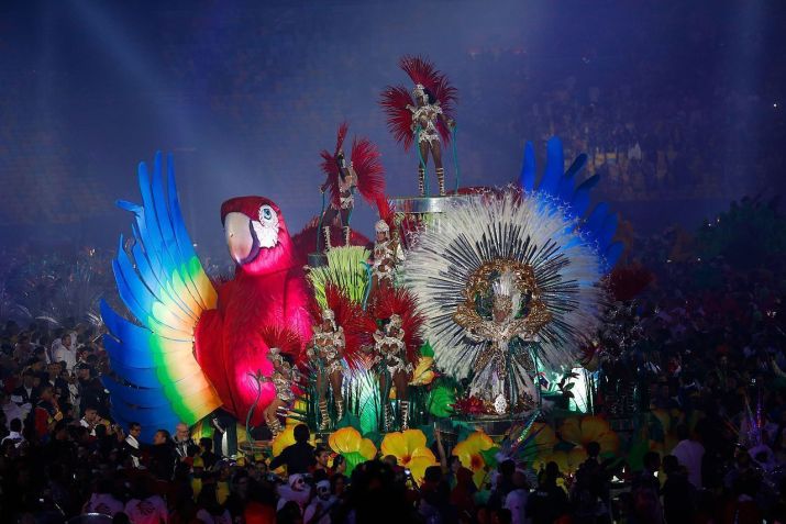 Cerimônia de encerramento dos Jogos Olímpicos Rio 2016, no Maracanã / Fernando Frazão/Agência Brasil