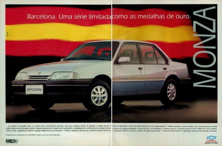 Chevrolet Monza Barcelona 1992 / Foto: Reprodução