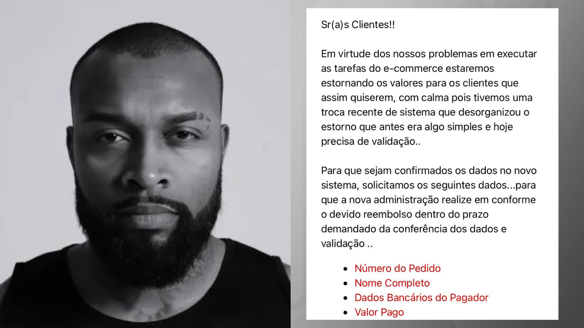 NEGO DI - Email estorno