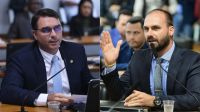 Datrix: segurança faz Flávio Bolsonaro avançar nas redes; Eduardo recua