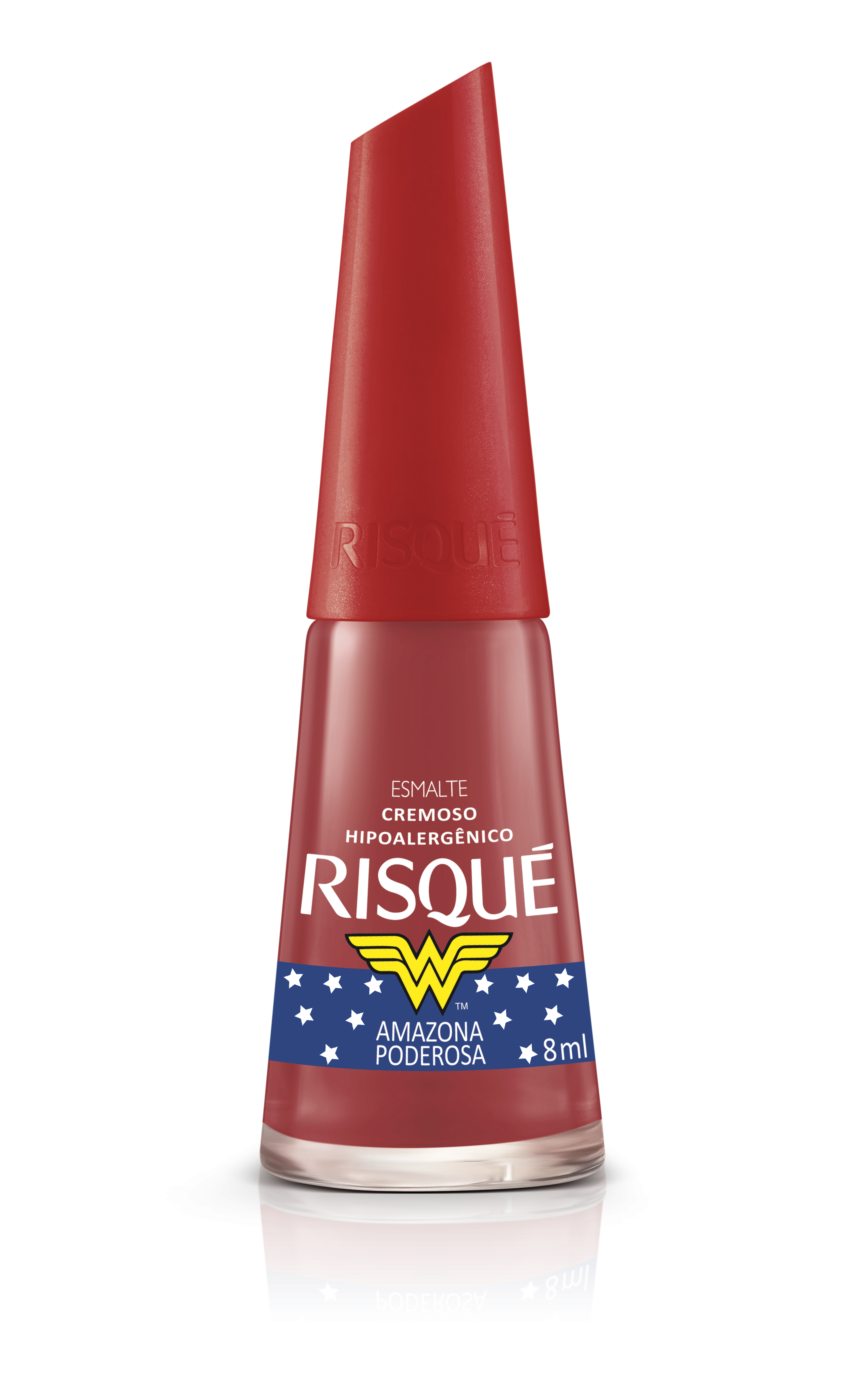 Coleção da "Mulher-Maravilha", lançada pela Risqué / Divulgação/Risqué