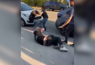 Blitz em feira de cães acaba com briga generalizada; veja imagens