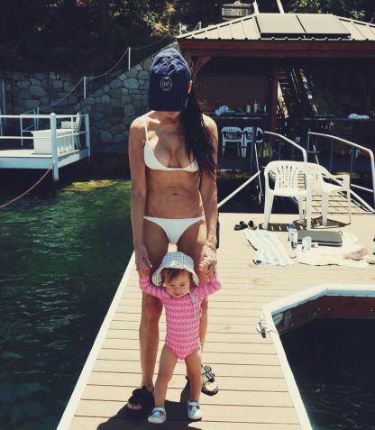 Demi Moore curte di de sol com a neta, Louetta / Instagram/Rumer Willis