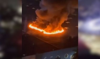 Incêndio em uma unidade do supermercado Carrefour em Osasco na madrugada do dia 15 do julho de 2024