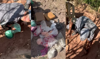 Design seaPolícia Militar identificou um homem que escondia drogas enterradas em um barril m nome (41)
