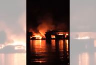 Incêndio em embarcação deixa 3 mortos e 59 feridos no Rio Negro (AM)