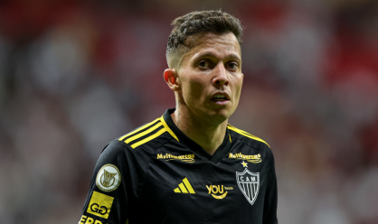 Duelo marcou a reestreia de Bernard com a camisa do Atlético-MG