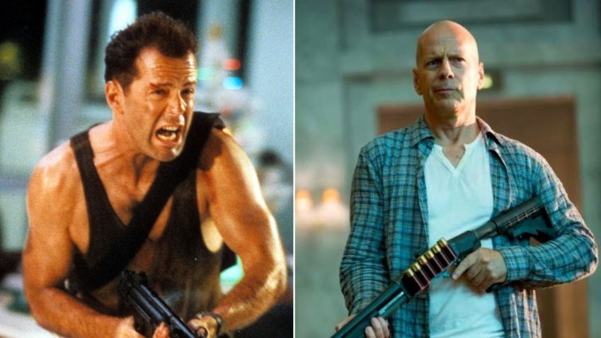 Bruce Willis é o protagonista de "Duro de Matar" / Montagem CNN