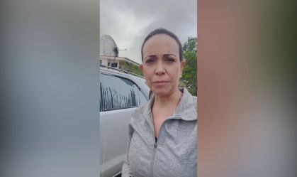Opositora de Maduro, María Corina Machado diz que sofreu atentado