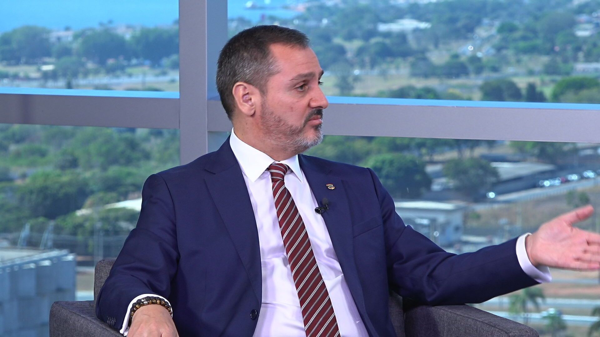 Andrei Rodrigues, diretor-geral da PF, em entrevista à CNN