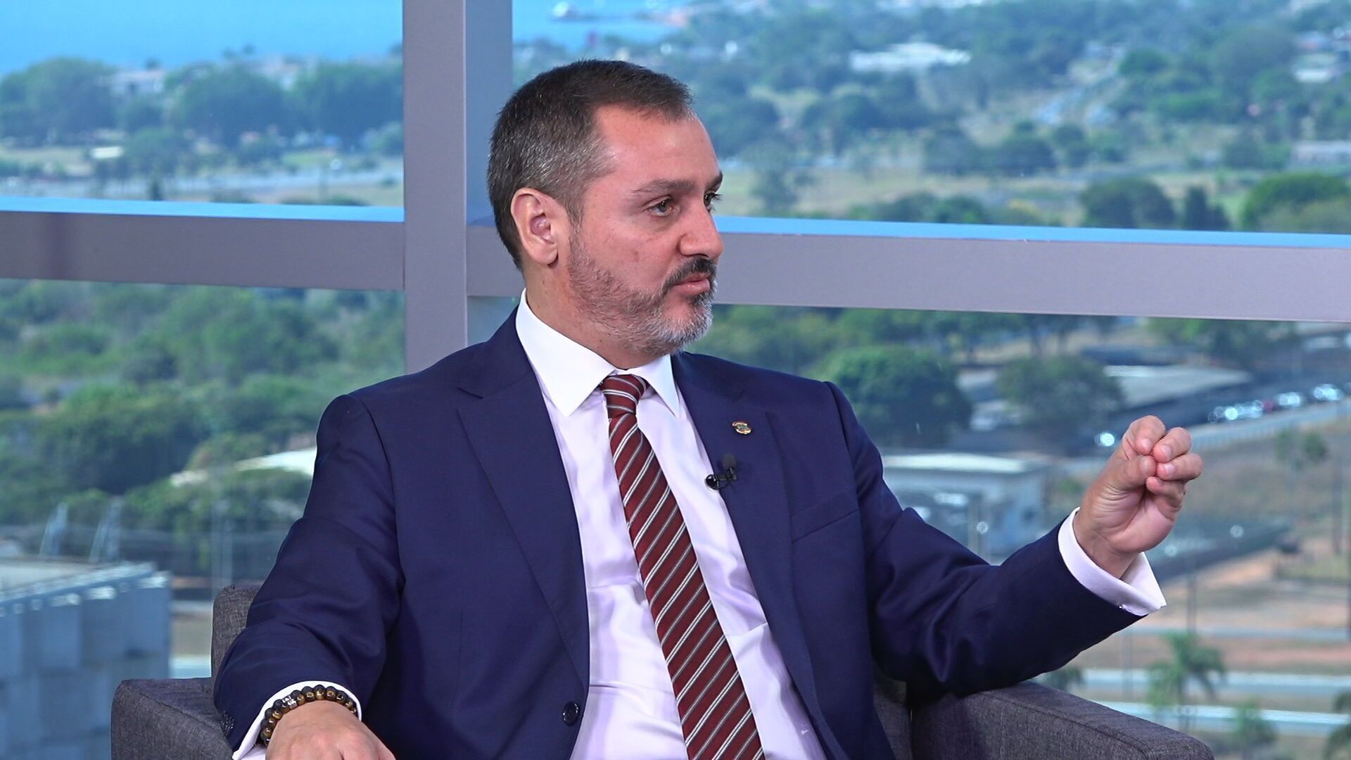 Andrei Rodrigues, diretor-geral da PF, em entrevista à CNN