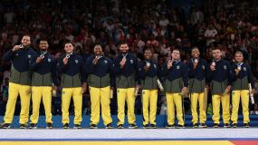 Brasil conquistou o bronze na disputa por equipes mistas do judô