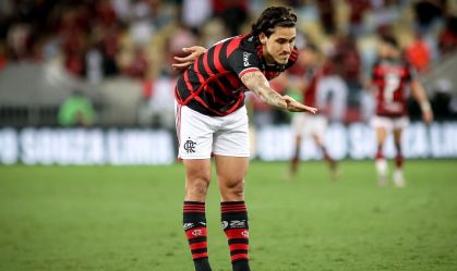 Pedro comemora gol na Copa do Brasil