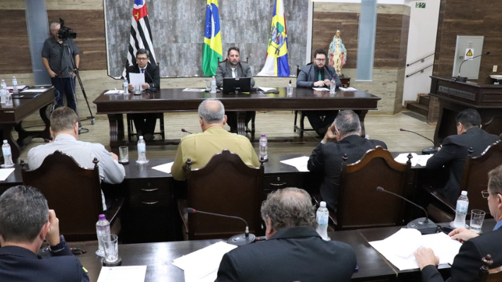 Sessão da Câmara Municipal de Jaú