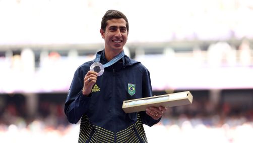 Caio Bonfim foi medalha de prata na marcha atlética 20 km, pódio inédito para o Brasil na história das Olimpíadas