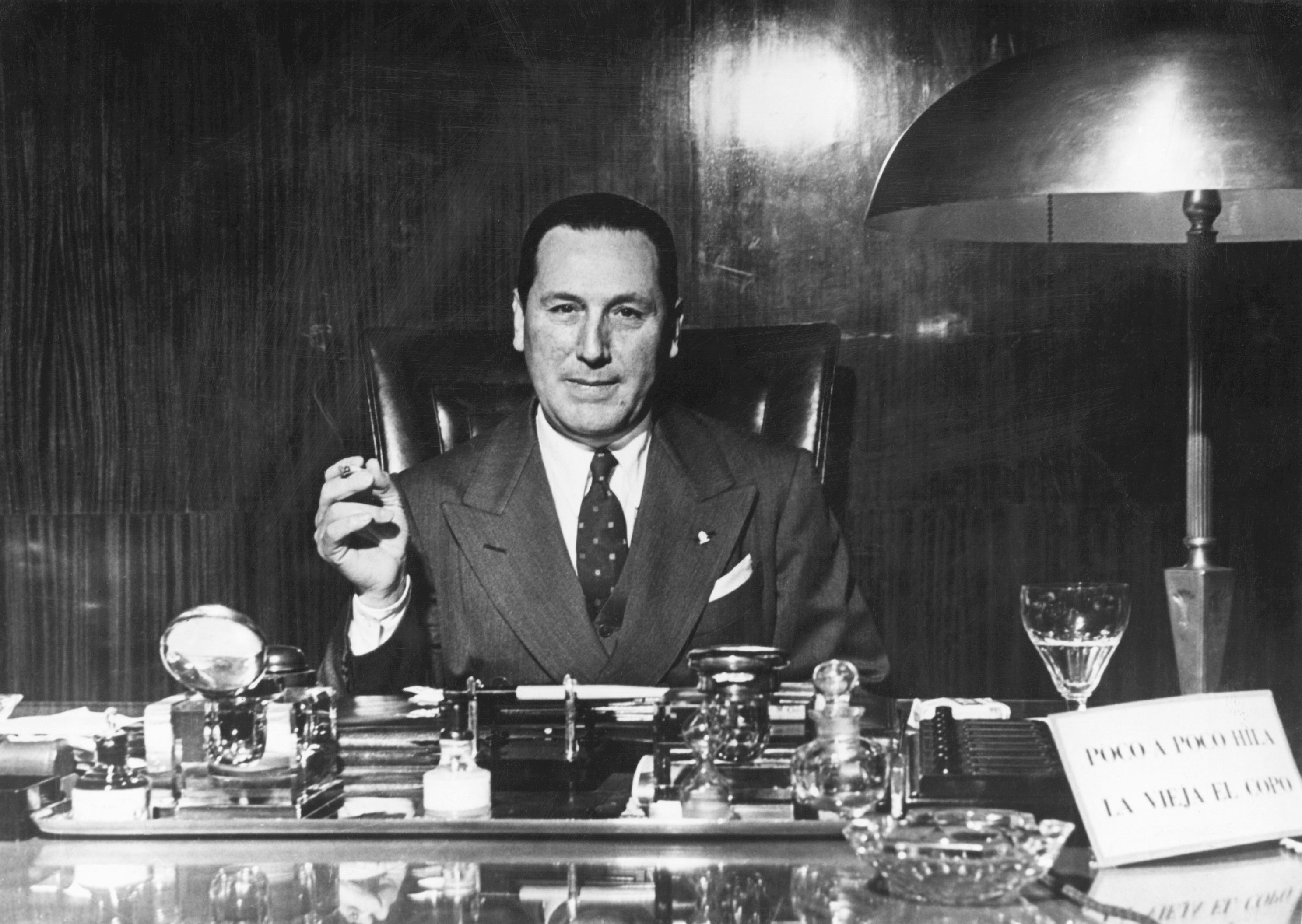 Ex-presidente da Argentina, Juan Domingo Perón.