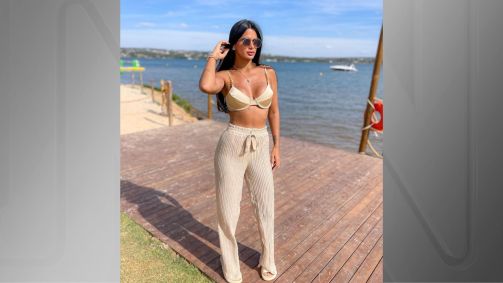 A influenciadora Aline Ferreira, 33 anos, morreu após procedimento estético
